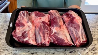 Lamb Shanks  Lamb Shanks Recipe  How To Cook Lamb Shanks  ASMR Cooking [upl. by Hsekar]