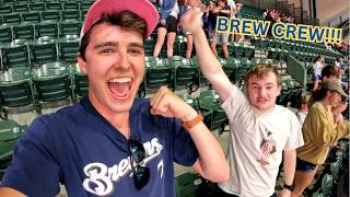 MLB Game Day Experience  Brewer Fan [upl. by Ailefo]