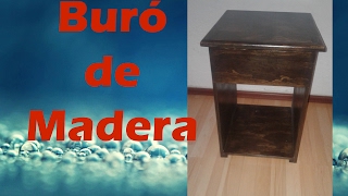 Como hacer un Buró de Madera 11 Detalles en Descripción [upl. by Sibilla322]