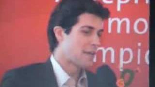 Roberto Bolle  Intervista Olimpiadi Torino 2006 [upl. by Natrav960]