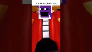 fnaf lore in 5 seconds meme dankmemes [upl. by Lledniw]