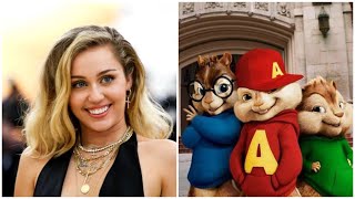 Miley Cyrus  Fly On The Wall Chipmunk Version lyrics [upl. by Dinin]