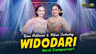 Niken Salindry feat Rina Aditama  Widodari  Kembar Campursari  Official Music Video [upl. by Suolekcin]