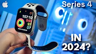 Using an Apple Watch Series 4 in 2024 Review [upl. by Aid]