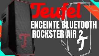 Teufel rockster air 2 lenceinte Bluetooth sur batterie qui envoie  test et avis [upl. by Yaned]