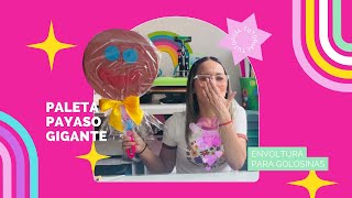 Paleta Payaso GIGANTE con dulces para el Día del Niño 👧🏽🧒🏽🎉 [upl. by Areval]