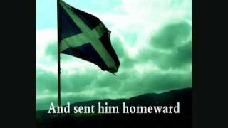 Scottish National Anthem  Flower Of Scotland Lyricsflv [upl. by Noivert]