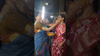 Bathukamma aatalo gowrammani panchukunnaru khammam youtubeshorts bathukammacelebrations2024 [upl. by Jariv]