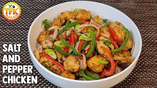 LEMON PEPPER CHICKEN  The Easiest 15Minute Dinner Recipe [upl. by Suinuj]