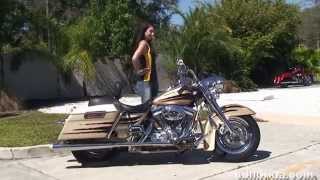 Used 2003 Harley Davidson CVO Road King Motorcycles for sale in Lutz FL [upl. by Filipe]