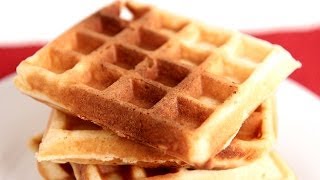 Belgian Waffles Recipe  Laura Vitale  Laura in the Kitchen Episode 782 [upl. by Teteak]