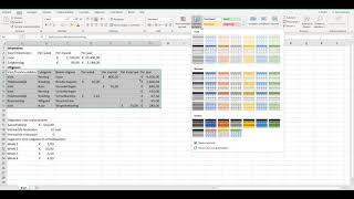 Excel Ontvangsten en Uitgaven [upl. by Marek]