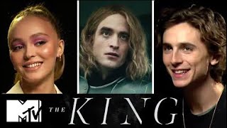 Timothée Chalament amp The Kings Cast On Robert Pattinson’s French Accent  MTV Movies [upl. by Giselle]