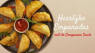 iCompanion Touch XL Recept  Tonijn amp Groenten Empanadas [upl. by Anailil]