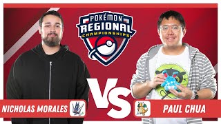 Nicholas Morales Vs Paul Chua  Pokémon VG Masters Finals  Baltimore Regionals 2025 [upl. by Alym]