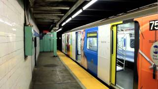 IRT SWATCH Adwrapped R142A 6 train at Longwood Avenue Pelham Bound [upl. by Akcimahs]