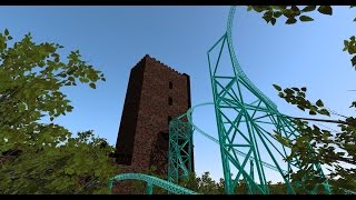 Hansa Park 2015  Kärnan onride  Hypercoaster Trailer  NoLimits 2 fanmade Simulation [upl. by Gavrielle]