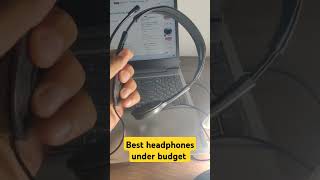 Best headphone under 1000  Logitech Wired On Ear Headphones With Mic [upl. by Enniroc]