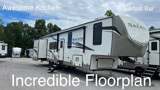 WOW What an Incredible Floorplan 2023 Forest River Salem Hemisphere Elite Series 35RE [upl. by Tavish790]