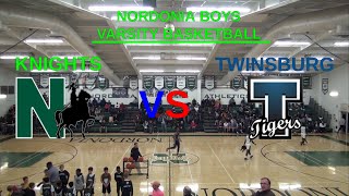 Nordonia Boys Varsity Basketball Nordonia vs Twinsburg 1172020 [upl. by Anya135]