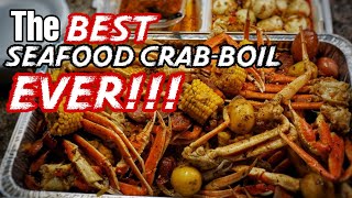 The Best Seafood Crab Boil Recipe Blessed Ro Cooks Collaboration  Cajun Crab Boil [upl. by Mosa373]