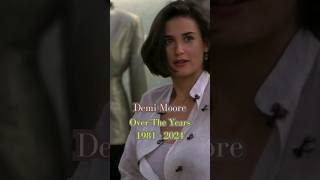 Demi Moore Over The Years1981  2024 movies actress famouspeople [upl. by Llij199]