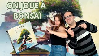 Règles Et Partie  ON JOUE À BONSAI  Jeu De Société  Gigamic [upl. by Michon]