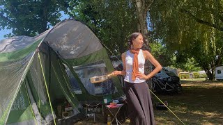 healing days camping at a swiss lake [upl. by Casilde]