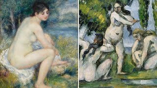 Cézanne vs Renoir Milan exhibition compares the styles of Impressionist founding fathers [upl. by Orvie]