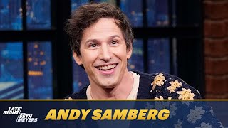 Andy Samberg Debuts A Grosser Look Roasts Seth Seths Dog Frisbee and the Charmin Bears [upl. by Witte]