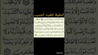 Surah AlBaqarah 286 3rd para  سورۃ بقرہ [upl. by Clorinda]