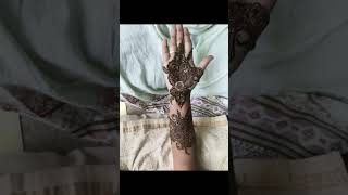 Fill your heart with mehandi 💕mehandidesign mehandidesigns mehandiart bridalmehndi henna [upl. by Nnad394]