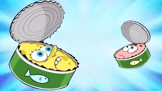 SpongeBobs Game Frenzy Spongebob Food Can  Nickelodeon Games [upl. by Alleusnoc]