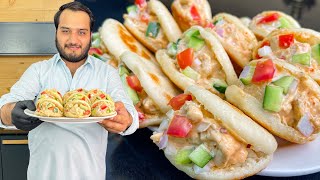 Pocket Shawarma Homemade  No Oven Pita Bread Shawarma Pockets [upl. by Ainoval]