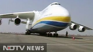 Antonov AN225 Mriya Landing At Hyderabad For The First Time Full Video [upl. by Susan849]