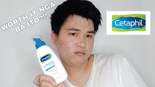 REVIEWING THE CETAPHIL FOAMING CLEANSER  REVIEW [upl. by Akenaj135]