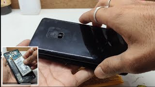 Samsung s9 back panel and battery change  How to Replace the Battery on a Samsung Galaxy S9  g960 [upl. by Wyck]