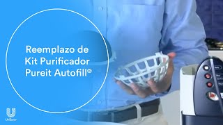 Reemplazo de Kit Purificador Pureit Autofill® [upl. by Martinez]