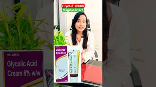 Glyco 6 cream review  glyco skincaretips viral trending ytshorts [upl. by Ellenid]