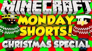 Waffle amp Sprink Make A Christmas Special  Minecraft Short [upl. by Byrann]