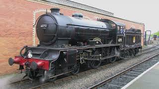 62712 Morayshire at the Boness amp Kinneil Railway in May 2014 [upl. by Beckett]