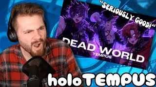 GOT Games REACTS to DEAD WORLD┃holoTEMPUS【HOLOSTARS】 [upl. by Entsirhc]