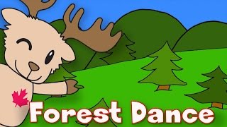 Forest Dance  Animal Song for Kids [upl. by Asel]