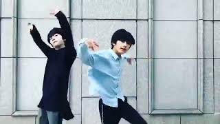 Ea and Eran BTS DNA dance cover [upl. by Mackey]