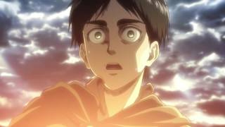 Attack On Titan Season 2 English Dub  Reiner amp Bertholdts Transformation [upl. by Olenolin729]