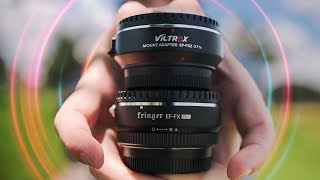 Canon EF Lenses On The Fuji XT3 With GREAT Autofocus [upl. by Enobe]