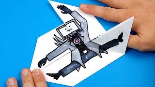 TITAN TV MAN VS All SKIBIDI TOILET ARTS amp PAPER CRAFTS [upl. by Noisla]