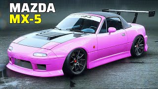 NFS Unbound Mazda MX 5 1996 A Class Build Engine [upl. by Santini]