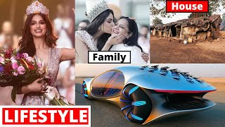 Harnaaz Sandhu Miss Universe 2021 Lifestyle Biography Income House Cars Family amp Net Worth [upl. by Ailimaj]