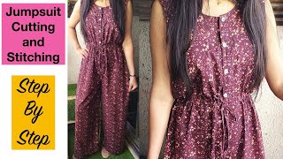 Jumpsuit Cutting and Stitching JumpsuitDangaree Dress Cutting and Stitching [upl. by Sixla505]